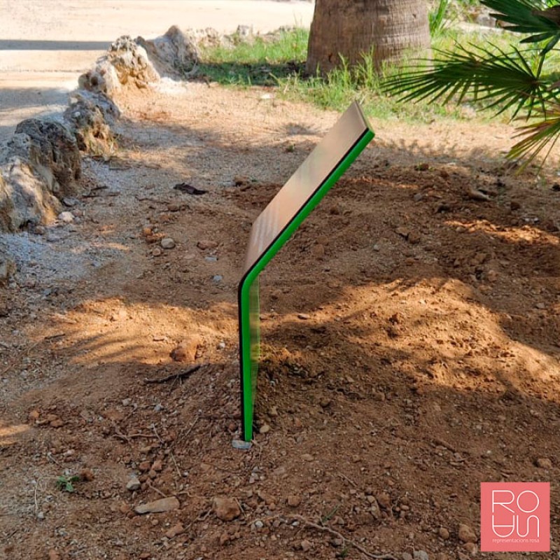 Faristol d'acer per Parcs dins la ciutat